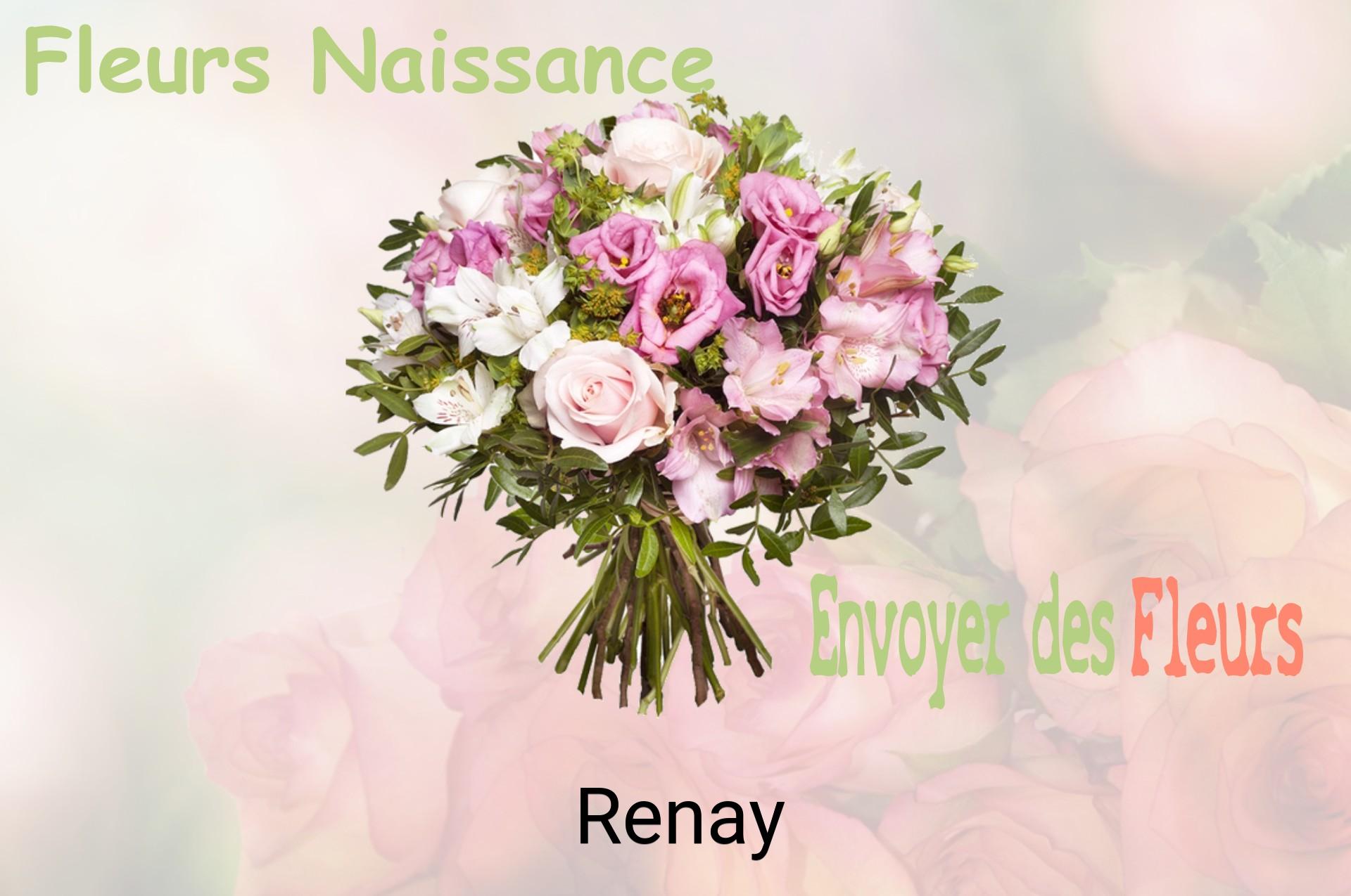 Bouquet de fleurs de naissance livré à Renay